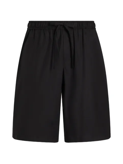 Dolce & Gabbana logo-tag track shorts Black GV37ATGF855