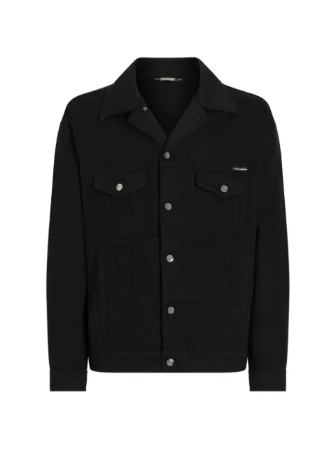 Dolce & Gabbana button-up denim jacket Black G9NL5DG8GW6