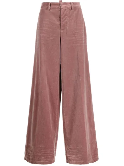 DSQUARED2 Traveller wide-leg trousers Pink S72KA1149S54788