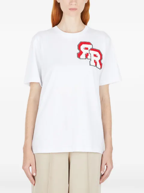 Rokh logo-detail T-shirt White R9CA35CT