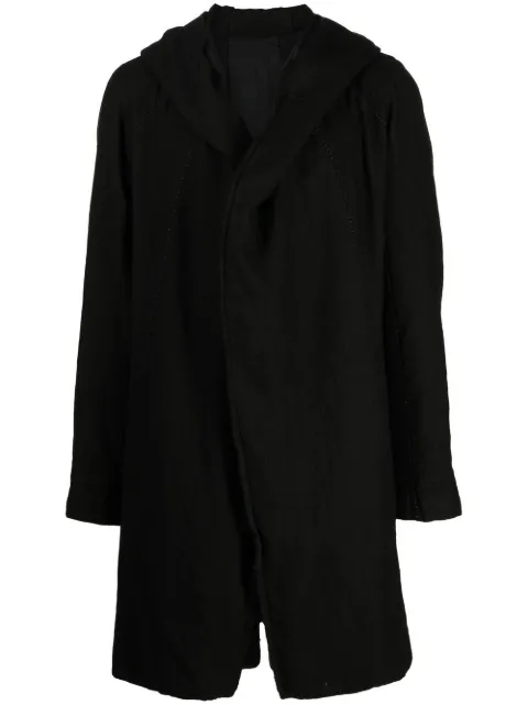 Masnada long-sleeve hooded parka Black M2920