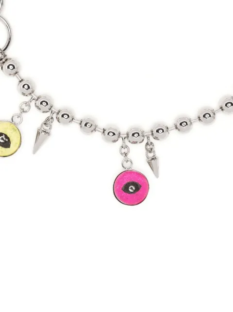 Marni charm-embellished chain necklace Silver PNZB0020A0M2000