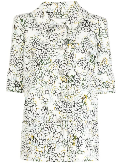 CHANEL Pre-Owned autumn flower-print jacket Neutrals CSLM0922CHAJAC5
