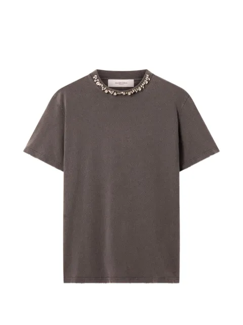 Golden Goose cabochon crystal-embellished T-shirt Grey GWP01220P000670