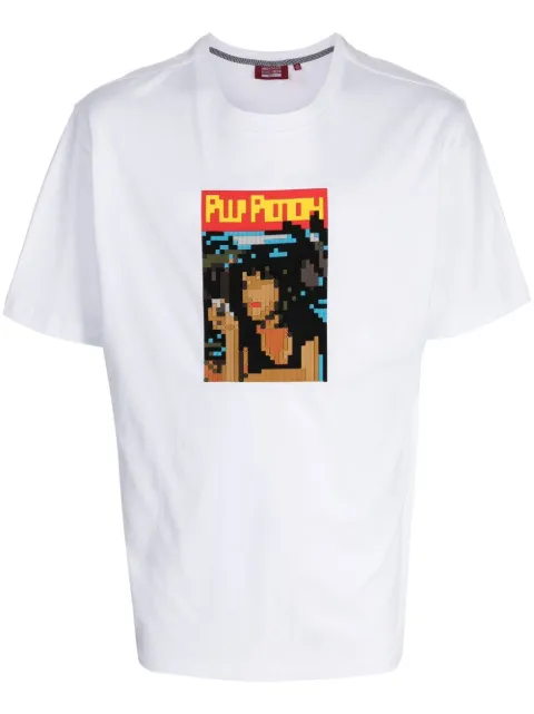 Mostly Heard Rarely Seen 8-Bit Pulp graphic-print T-shirt White MHEB02BCT09