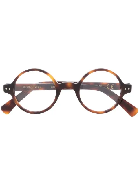 Epos Palladio round-frame glasses Brown PALLADIO