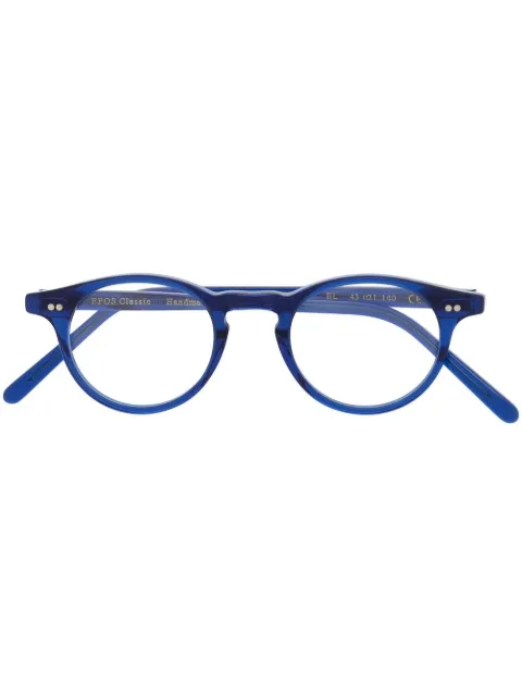 Epos Efesto round-frame glasses Blue EFESTO