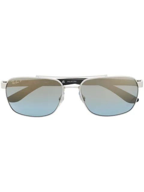 Ray-Ban square-frame tinted sunglasses Black RB3701003J0