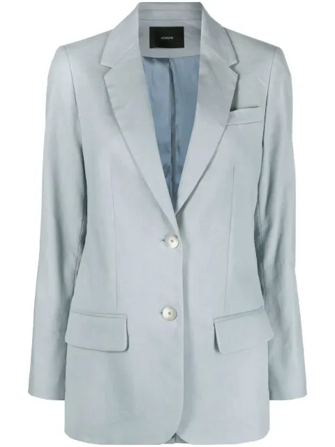 JOSEPH single-breasted button blazer Blue JP001415