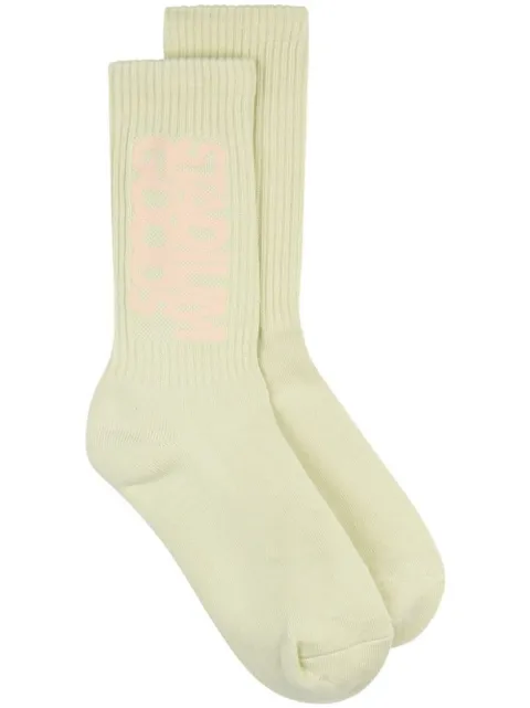 STADIUM GOODS® logo crew socks Neutrals SGS0433