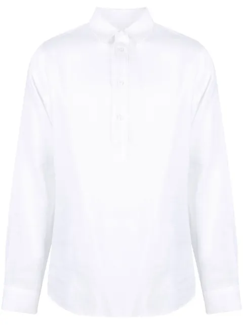 Orlebar Brown long-sleeve polo shirt White 277289
