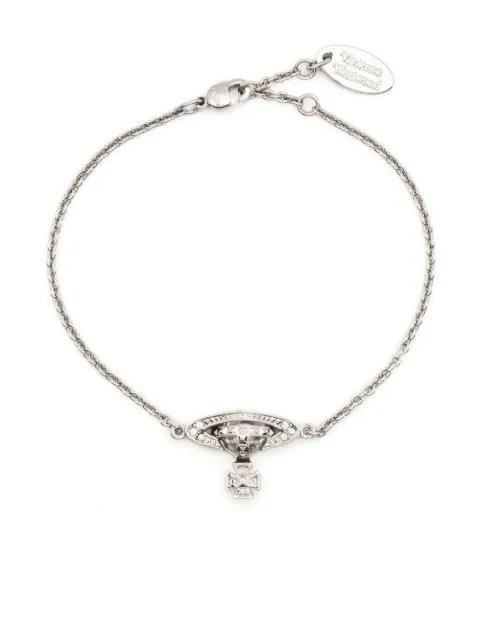 Vivienne Westwood Orb-charm bracelet Silver 6102006602P116CN