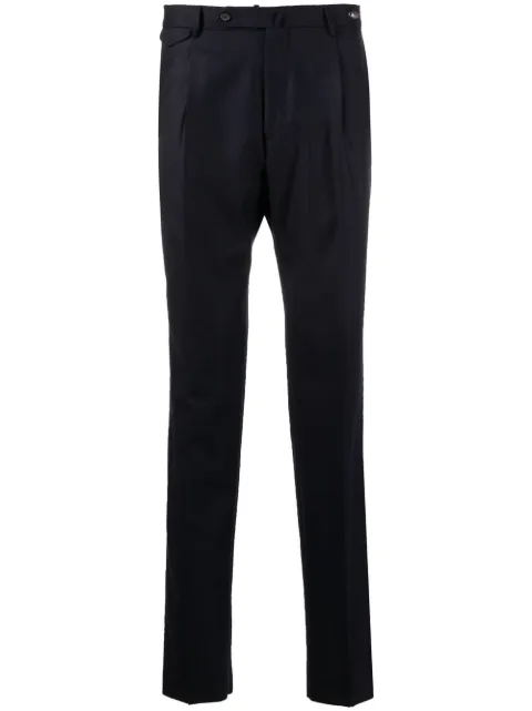Tagliatore tailored virgin wool trousers Blue TAG11080005