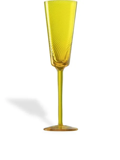 NasonMoretti Gigolo flute glass Yellow GIGOLOTGF