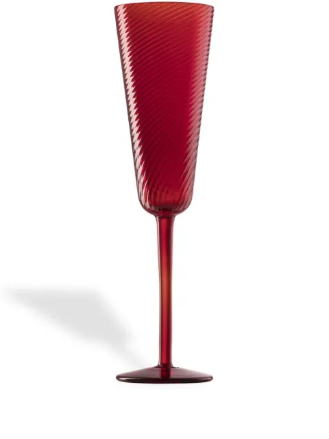 NasonMoretti Gigolo flute glass Red GIGOLOTRF