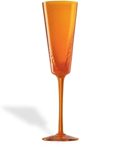 NasonMoretti Gigolo flute glass Orange GIGOLOTAF