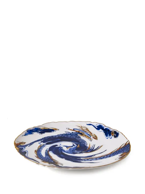 Seletti Classics on Acid Imari Dragon dinner plate White 11206
