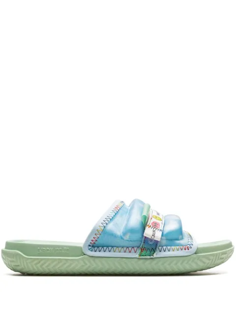 Jordan x J Balvin Super Play SP slides Blue DR1330