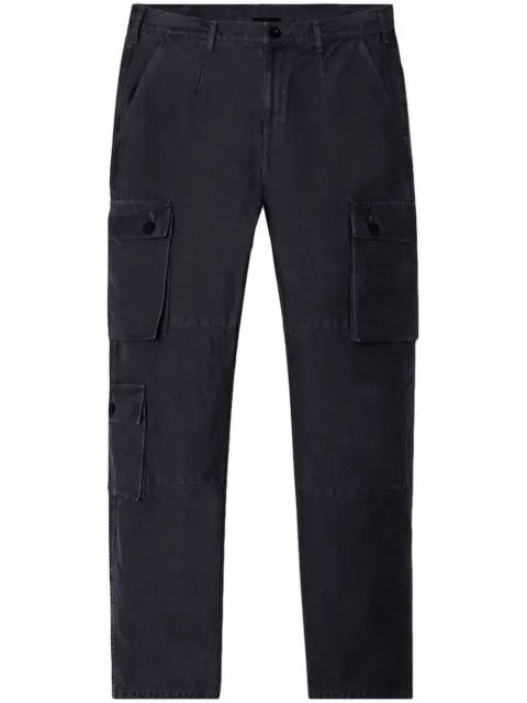 John Elliott side cargo-pocket detail trousers Black F155G9810S