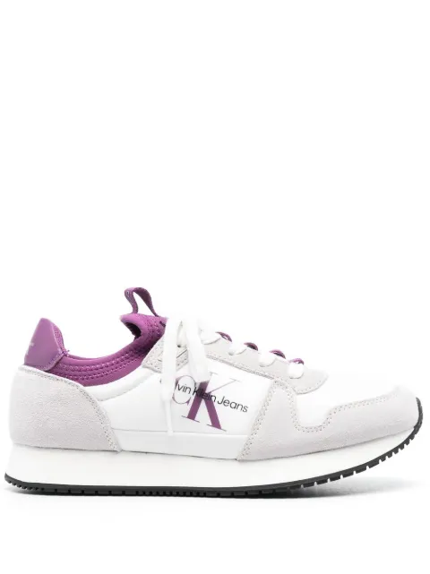 Calvin Klein Jeans side logo-print low-top sneakers White YW0YW00840