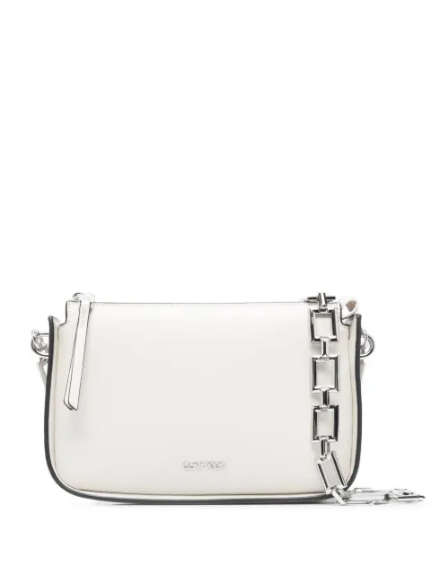 Calvin Klein logo-lettering cross body bag White K60K610160