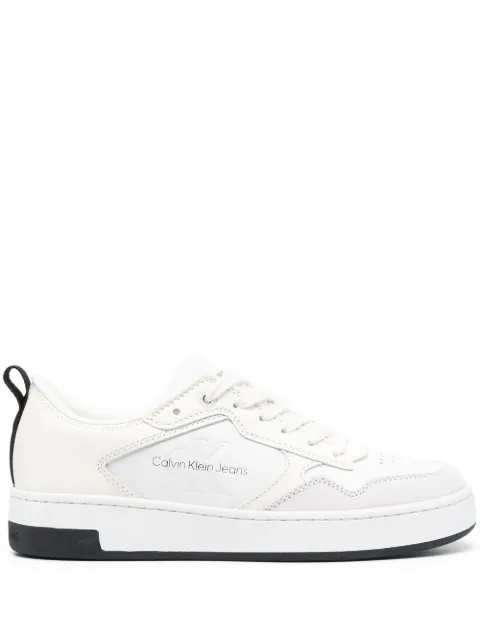 Calvin Klein Jeans logo-debossed panelled sneakers White YW0YW00876