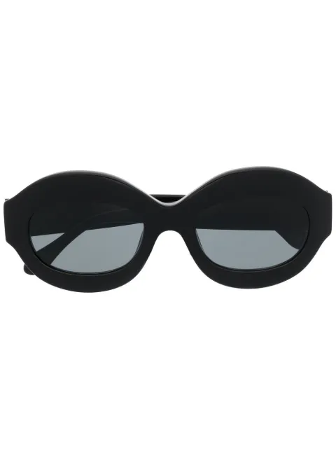 Marni Eyewear round-frame sunglasses Black 4IE