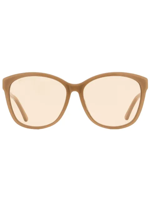 Jimmy Choo Eyewear Lidie Butterfly sunglasses Neutrals LIDIEFSK