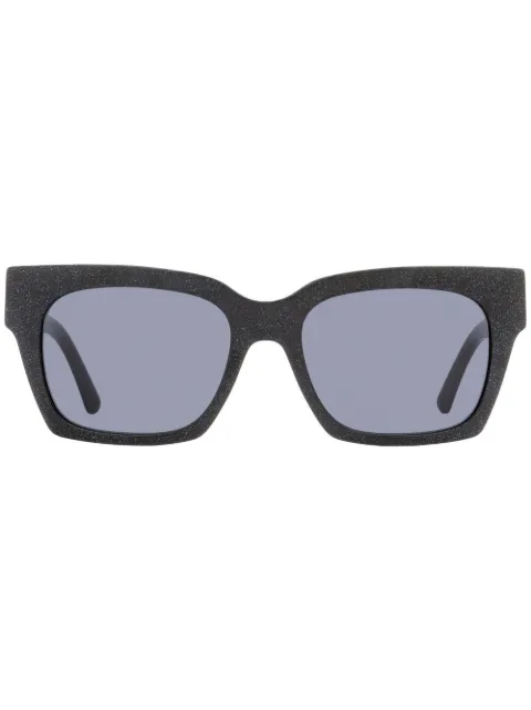 Jimmy Choo Eyewear Jo rectangular-frame sunglasses Black JoS
