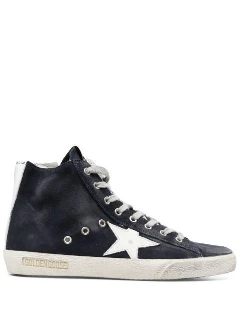 Golden Goose Francy high-top sneakers Blue GMF00113F000322
