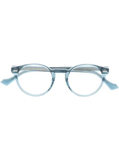 Gucci Eyewear round frame optical glasses Blue GG0738O008