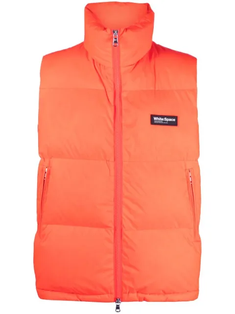 White:Space Scott padded gilet Orange SCOTTVEST
