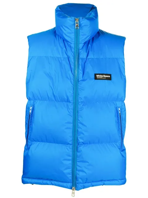 White:Space Scott padded gilet Blue SCOTTVEST
