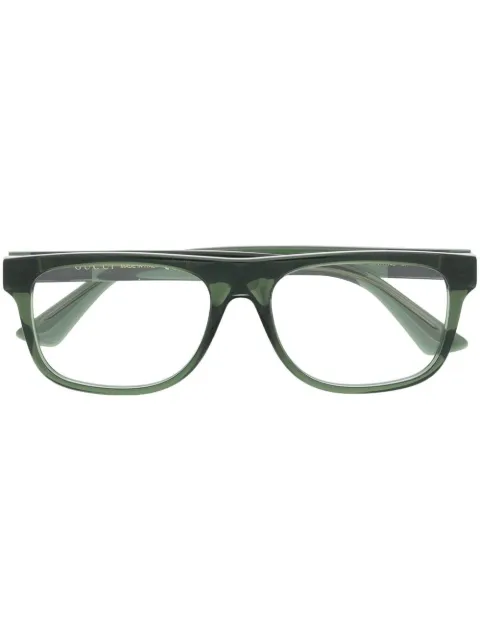 Gucci Eyewear square frame glasses Green GG1117O005