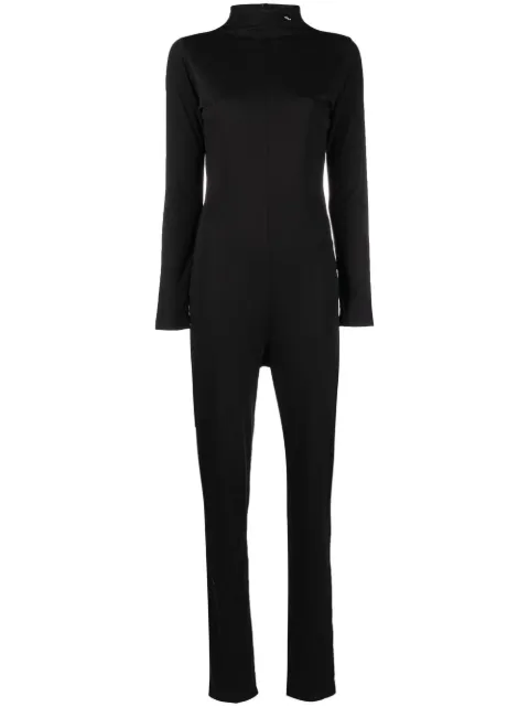 Raf Simons Funnel neck logo jumpsuit Black 222W461A190010099