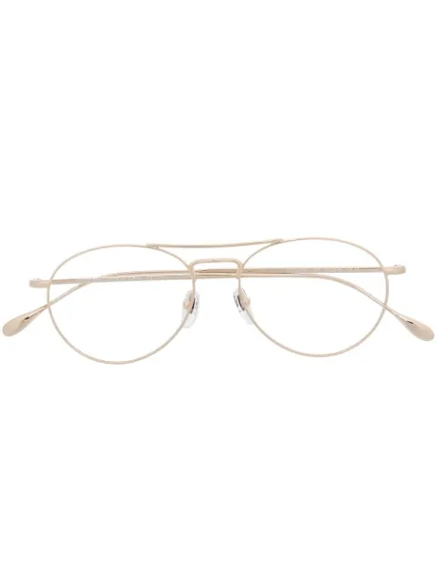 Gucci Eyewear pilot-frame optical glassses Gold GG1187O