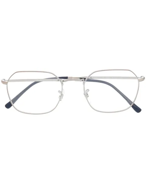 Ray-Ban Jim round-frame glasses Grey RB3694V