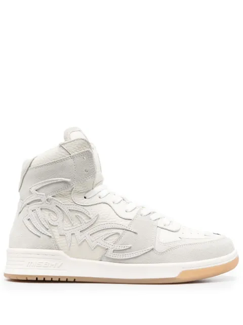 MISBHV appliqué-logo high-top sneakers White 3022BW410
