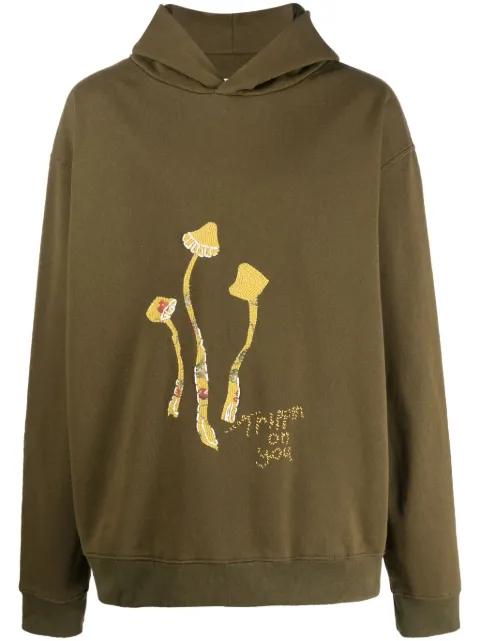Maison Margiela Mushroom Hooded sweatshirt Green S50GU0198S25571