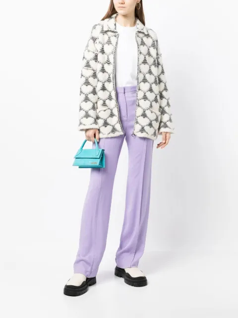 Marco Rambaldi heart-print knit cardigan White KN084GIA