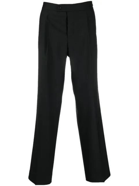Sunflower cropped straight-leg trousers Black 4102