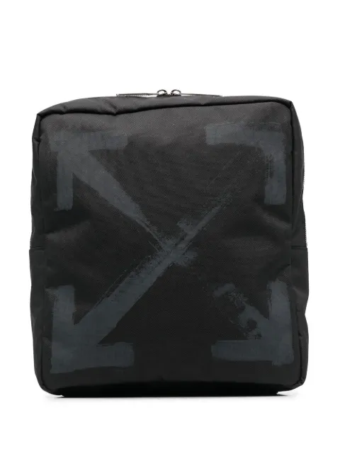 Off-White arrow-print crossbody bag Black OMNQ038F22FAB0021007