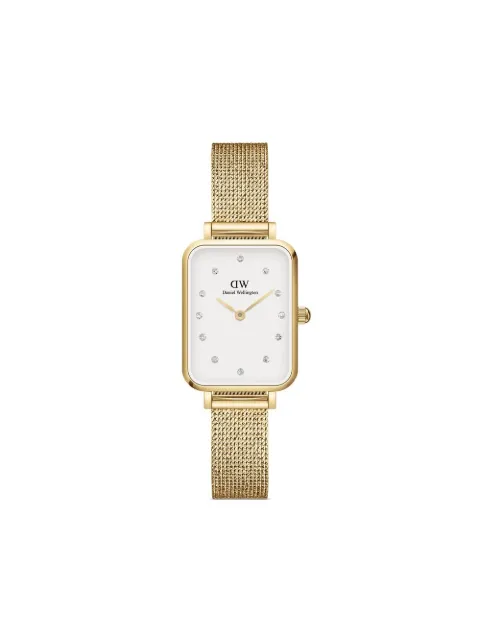 Daniel Wellington Quadro Lumine Pressed Evergold 26mm White DW00100599