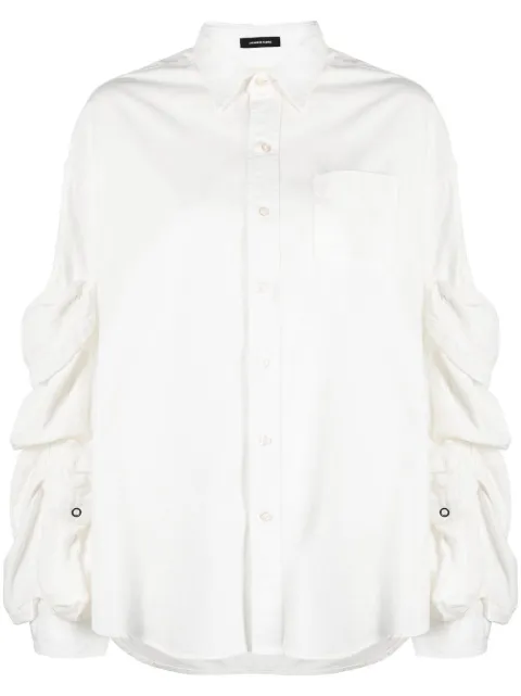 R13 cargo pockets shirt White R13WR136R027B