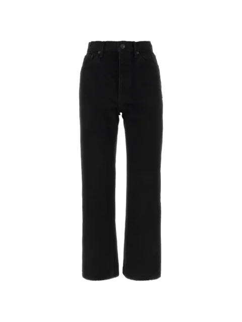 Balenciaga cropped straight-leg jeans Black 724725TNW40