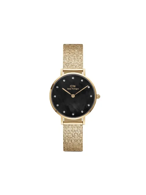 Daniel Wellington Petite Pressed Studio Lumine 28mm Black DW00100595