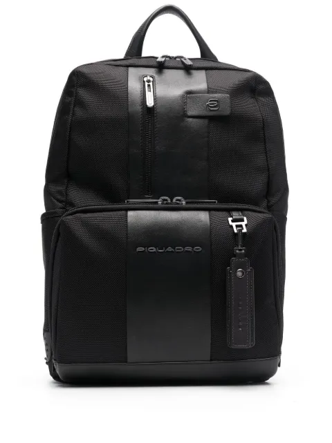 PIQUADRO Brief panelled backpack Black CA3214BR2