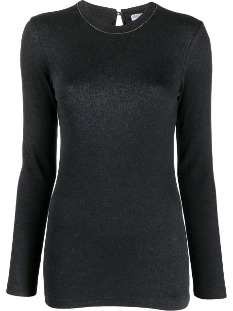 Brunello Cucinelli chain collar top Grey M0TC8BJ300C055