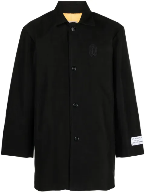 GALLERY DEPT. Razor button-up cotton coat Black RZJ6000