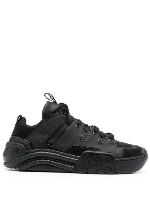 GCDS low-top lace-up sneakers Black CC94M460002